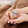 مینی کالیمبا مدل قلب چوبی - تصویر 7