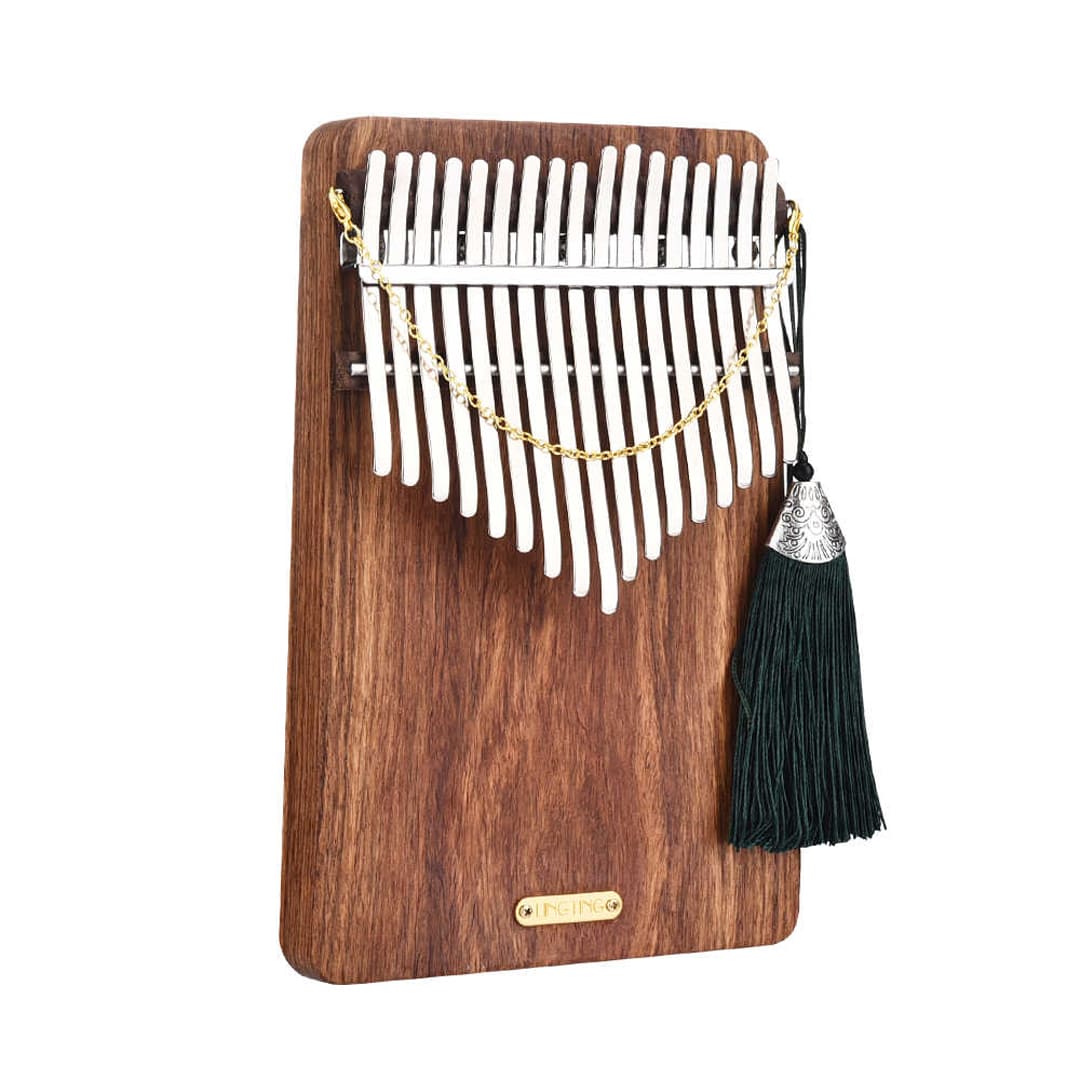 LingTing-Piano-pouces-de-17-touches-Kalimba-Mbira-fouet-de-mer-LT-K17P کالیمبا چوبی لینگ تینگ مدل K17P - تصویر 30