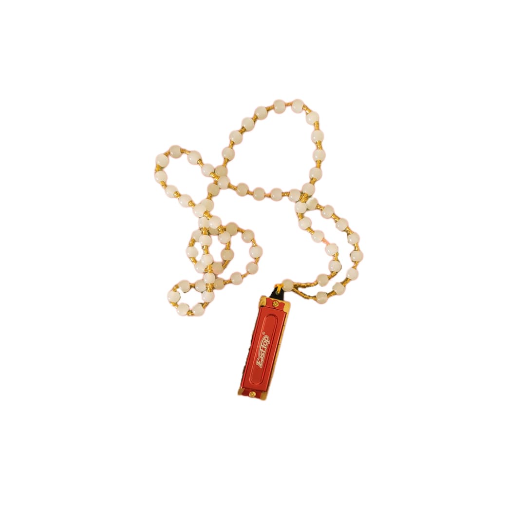IMG_3824 سازدهنی گردنبندی ایستاپ مدل DF8 Necklace red - تصویر 19